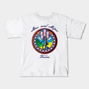 STARS AND STRIPES FOREVER Kids T-Shirt